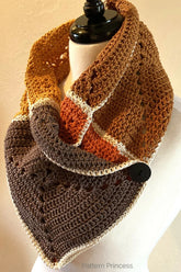 Colorful Button Cowl (Crochet)