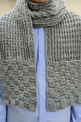 Urban Weave Scarf (Crochet)