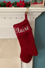 Rustic Wonderland Stocking (Crochet)