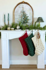 The Jumbo Puff Stitch Stocking (Crochet)