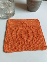 The Autumn Pumpkin Dishcloth (Crochet)