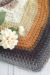 Lazy Days Triangle Scarf (Crochet)