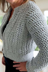 Zipper Bomber Sweater (Crochet)