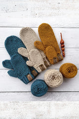 Winter Essential Crochet Mittens (Crochet)