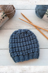 Super Bulky Knit Hat (Knit)