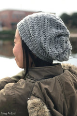 Darratt Slouchy Beanie (Crochet)