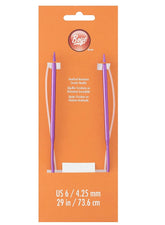 Boye Aluminum Circular Knitting Needles 29" (Sizes 6 to 11)
