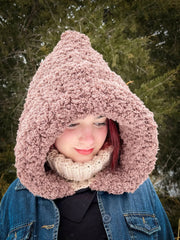 Sherpa Haven Hooded Cowl (Crochet)