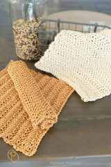 Easy Textured Dishcloth (Crochet)