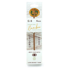 Lion Brand® Bamboo Crochet Hooks (Sizes G to P)