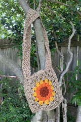 Black Eyed Susan Satchel (Crochet)