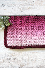 Feather Stitch Blanket (Crochet)