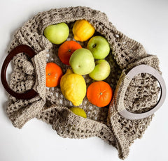 Bonjour Belle Market Bag (Crochet)