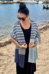 Coastal Drift Wrap (Knit)