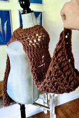 Chunky Sleeve Shrug (Crochet)