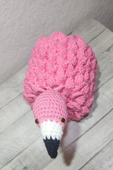 Flamingo Toilet Paper Cover (Crochet)