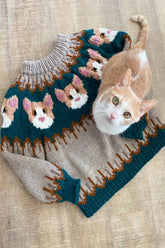 Kitty Cat Sweater (Knit)