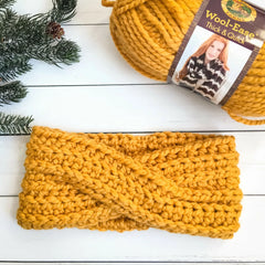 Highland Twist Headband (Crochet)