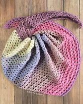 Tutti Frutti Cake Scarf (Crochet)