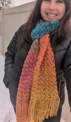 Woodland Scarf (Crochet)