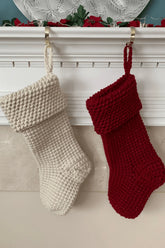 Rustic Wonderland Stocking (Crochet)