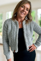 Zipper Bomber Sweater (Crochet)