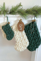 The Puff Stitch Stocking (Crochet)