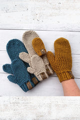 Winter Essential Crochet Mittens (Crochet)