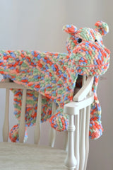 Hippo Safety Blanket (Crochet)