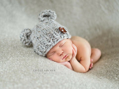 Bear Ears Hat (Knit)