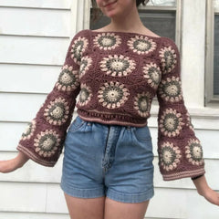 Bell Blossom Top (Crochet)