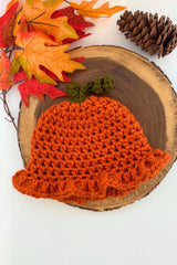 Lil Pumpkin Bucket Hat (Crochet)