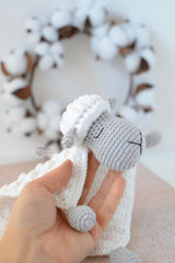 Sheep Security Blanket (Crochet)