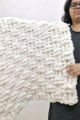 Marshmallow Hug Blanket (Crochet)