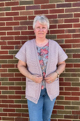 Wolf Canyon Cardigan (Crochet)