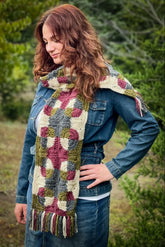 Patchwork Revelry Scarf (Crochet)