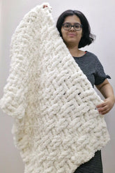 Marshmallow Hug Blanket (Crochet)