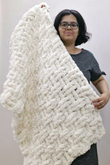 Marshmallow Hug Blanket (Crochet)