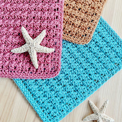 The Sea Star Venice Washcloth (Crochet)