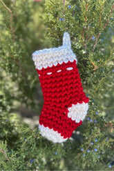 Not-so-Mini Christmas Stocking (Crochet)