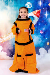 Astronaut Snuggle Blanket (Crochet)