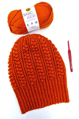 Rustwood Beanie (Crochet)
