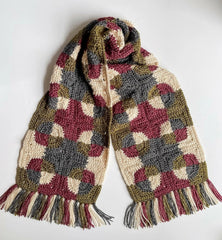 Patchwork Revelry Scarf (Crochet)