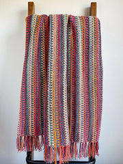 Mountain Trail Blanket (Crochet)