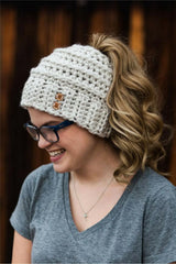 Chelsea Beehive Bun Hat (Crochet)