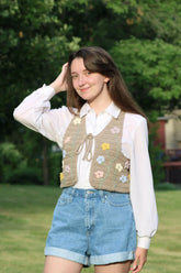 Gardenia Vest (Crochet)
