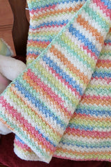 Suzette Snuggles Ice Cream Baby Blanket (Crochet)