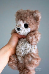 Faux Fur Otter Snuggler (Crochet)