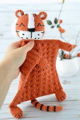 Tiger Security Blanket (Crochet)