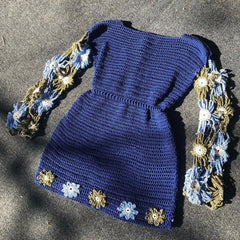 Daisy Daze Dress (Crochet)